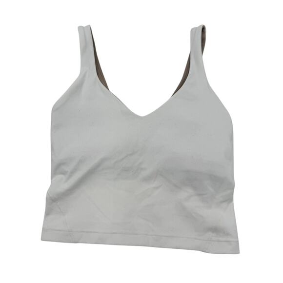 Lululemon Align Tank Top Crop Top White 0 - Picture 1 of 3